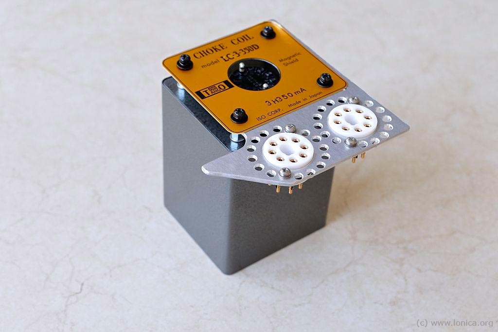 Choke and Sockets of the Rectifiers on the Mounting Panel