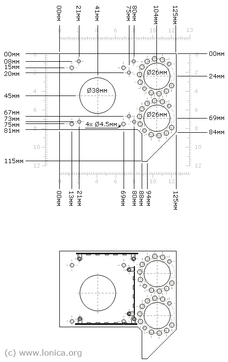 Mounting Panel of the Rectifier